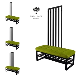 Ławka Tapicerowana Hold Me 14 z Wieszakiem