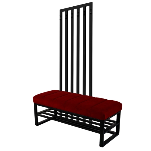 Ławka Tapicerowana Hold Me 31 z Wieszakiem