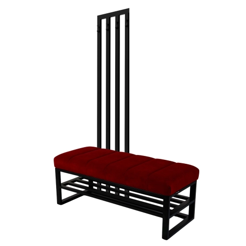 Ławka Tapicerowana Hold Me 31 z Wieszakiem