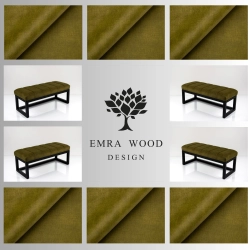 Ławka Tapicerowana Industrialna LGM-409 Hold Me 15 Rozmiary od 45 cm do 200 cm