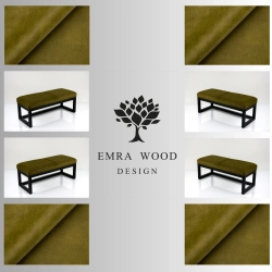 Ławka Tapicerowana Industrialna LGM-416 Hold Me 15 Rozmiary od 45 cm do 200 cm