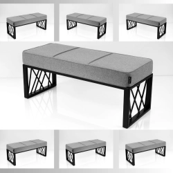Ławka Tapicerowana Industrialna Hamilton 2805 LGM-417 Rozmiary od 45 cm do 200 cm