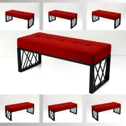 Ławka Tapicerowana Industrialna Hamilton 2816 LGM-423 Rozmiary od 45 cm do 200 cm