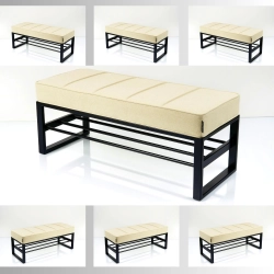 Ławka Tapicerowana Industrialna Hamilton 2802 LGM-426 Rozmiary od 45 cm do 200 cm