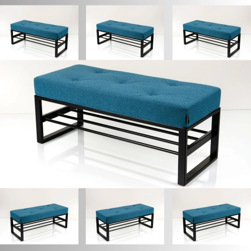 Ławka Tapicerowana Industrialna Hamilton 2811 LGM-430 Rozmiary od 45 cm do 200 cm