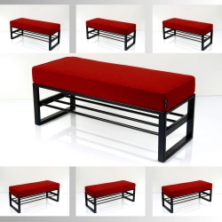 Ławka Tapicerowana Industrialna Hamilton 2816 LGM-431 Rozmiary od 45 cm do 200 cm