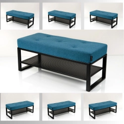 Ławka Tapicerowana Industrialna Hamilton 2811 LGM-438 Rozmiary od 45 cm do 200 cm