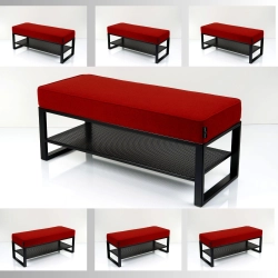 Ławka Tapicerowana Industrialna Hamilton 2816 LGM-439 Rozmiary od 45 cm do 200 cm