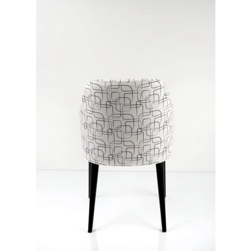 Krzesło DELUXE KR-9 Kwadraty 01 Wonder Velvet