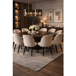 Krzesło tapicerowane DELUXE KR-2 Tkanina Maya 02