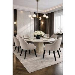 Krzesło tapicerowane DELUXE KR-9 Tkanina Spello 02