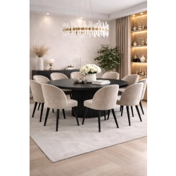 Krzesło tapicerowane DELUXE KR-2 Tkanina Hyggy 2535