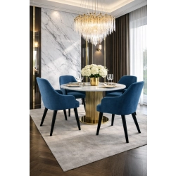 Krzesło tapicerowane DELUXE KR-9 Tkanina Hold Me 23