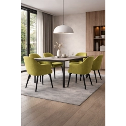 Krzesło tapicerowane DELUXE KR-9 Tkanina Hold Me 13