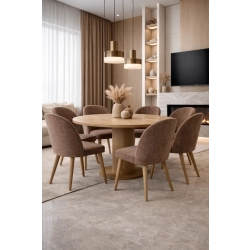 Krzesło tapicerowane DELUXE KR-2 Tkanina Vogue 03