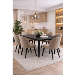 Krzesło tapicerowane DELUXE KR-2 Tkanina Strong 04