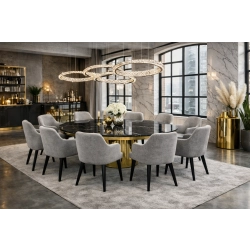 Krzesło tapicerowane DELUXE KR-9 Tkanina Strong 14