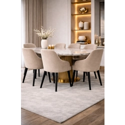 Krzesło tapicerowane DELUXE KR-9 Tkanina Hold Me 03