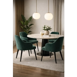 Krzesło tapicerowane DELUXE KR-9 Tkanina Flash New 17