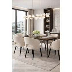 Krzesło tapicerowane DELUXE KR-8 Tkanina Spello 01