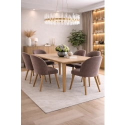 Krzesło tapicerowane DELUXE KR-2 Tkanina Strong 05