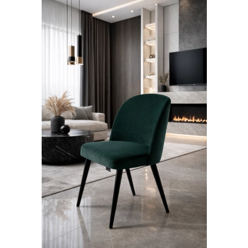 Krzesło tapicerowane DELUXE KR-2 Tkanina HOLD ME 16