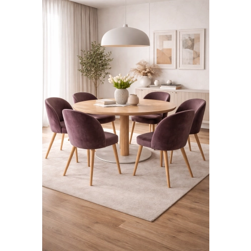 Krzesło tapicerowane DELUXE KR-2 Tkanina Piano 18