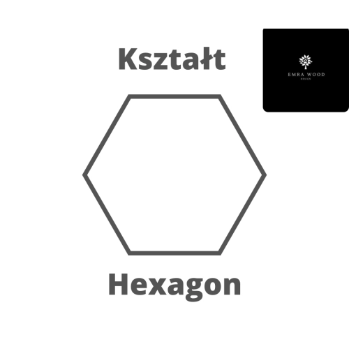 Panel Ścienny Tapicerowany Gładki Hexagon PSG-7