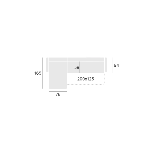 Narożnik Lima Tkanina Castel-39