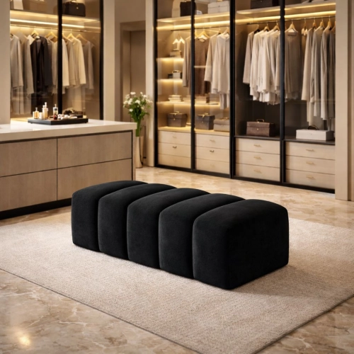 Pufa Bubble tapicerowana – nowoczesna pufa premium PU-10