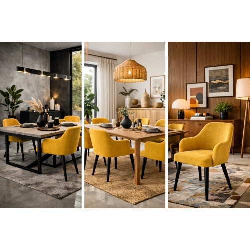 Krzesło tapicerowane DELUXE KR-9 Tkanina Hold Me 12