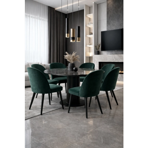 Krzesło tapicerowane DELUXE KR-2 Tkanina HOLD ME 16